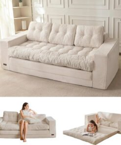 2 in 1 Folding Couch Bed