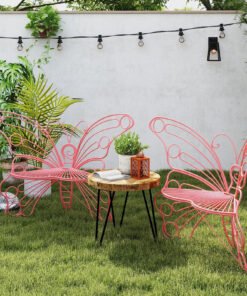 Outdoor Metal Butterfly Chairs