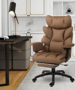 Alternative view of Ergonomic Office Chair - Big & Tall Executive Desk Chair with Pocket