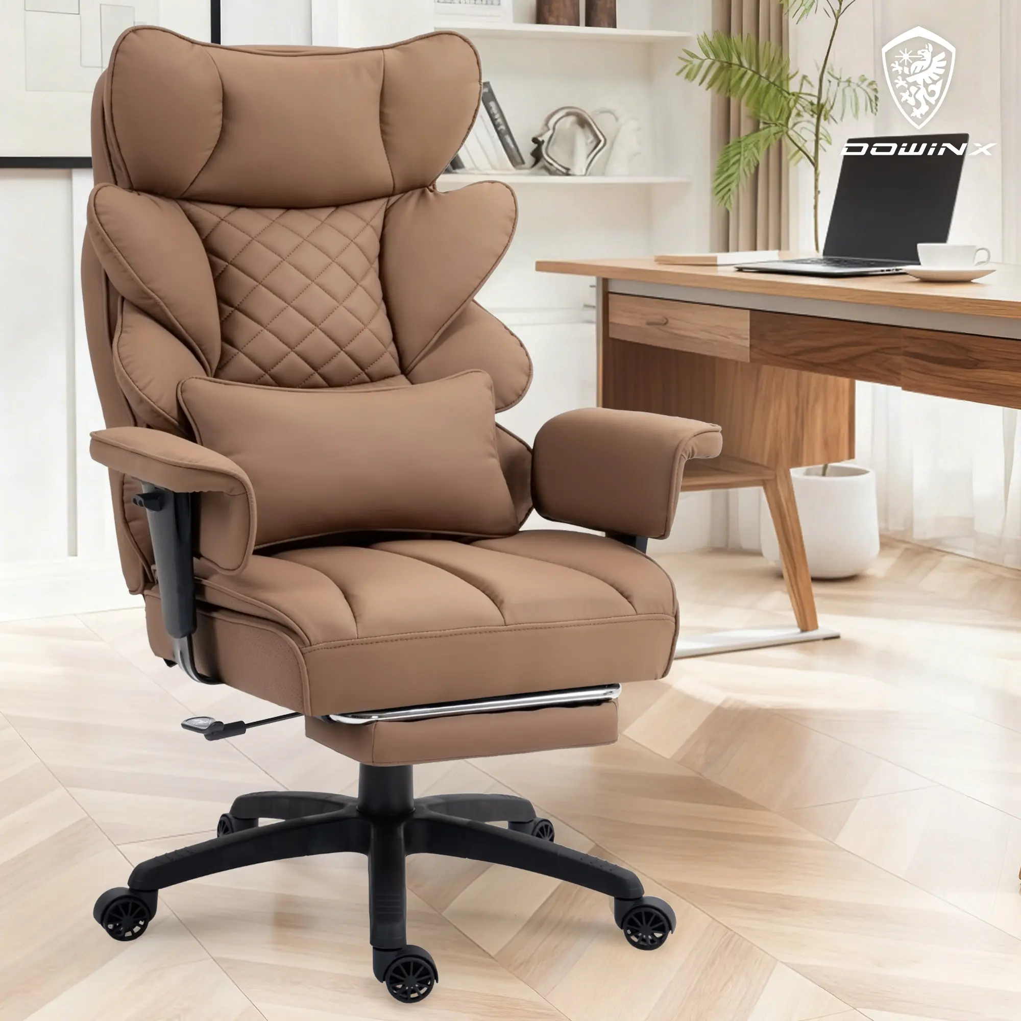 Ergonomic Office Chair - Big & Tall Executive Desk Chair with Pocket
