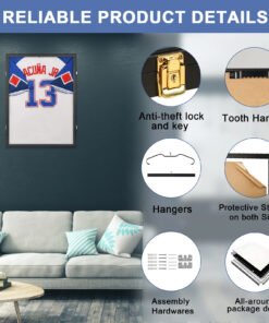 Alternative view of Jersey Frame Display Case